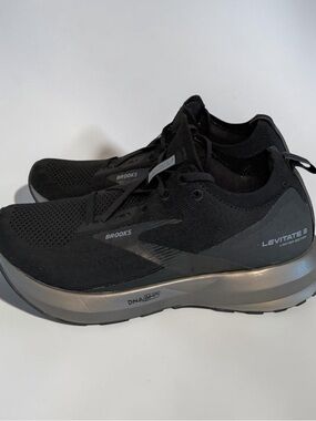 Brooks Levitate 3 LE Limited Edition Black/ Silver  Men’s 8.5 DNA AMP Sneakers